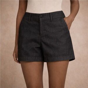 Ann Taylor LOFT Dark Wash Denim Riviera Shorts Size 6